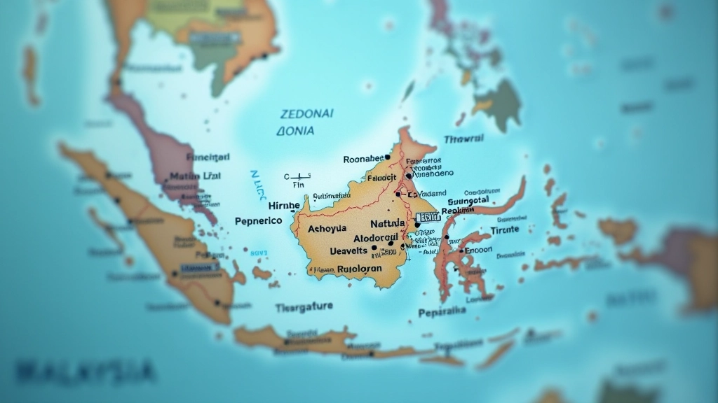 Regional map of Malaysia highlighting major industrial zones and manufacturing clusters in Penang, Selangor, and Johor