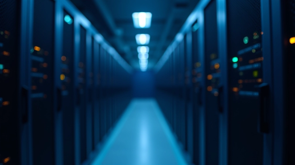 Future-focused technology visualization showing digital transformation, data analytics, and modern computing infrastructure