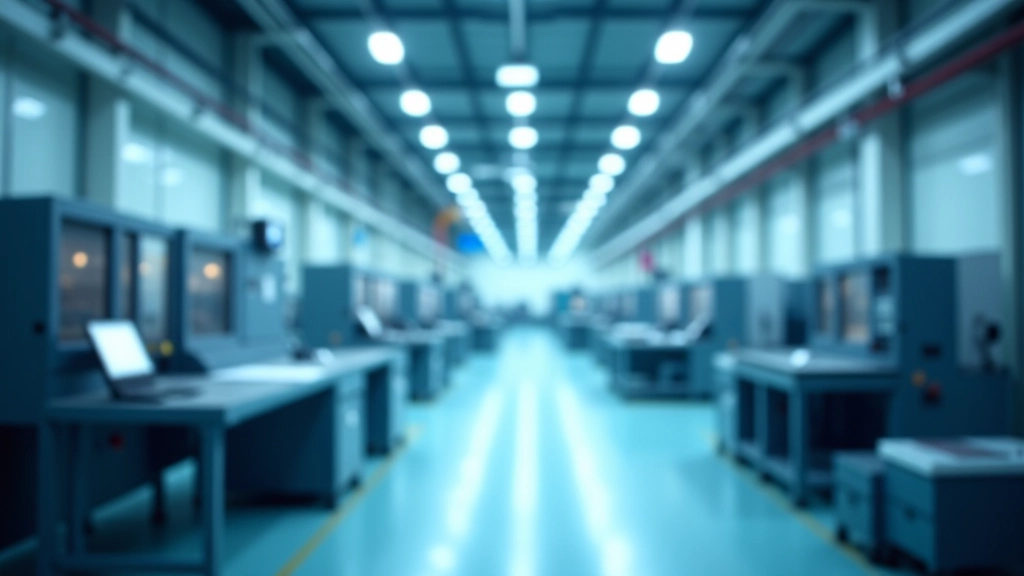 Penang industrial manufacturing facility with modern equipment and production line representing advanced manufacturing capabilities